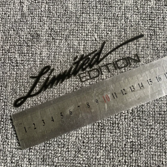 Limited Edition Vinyl Decal Sticker - Black